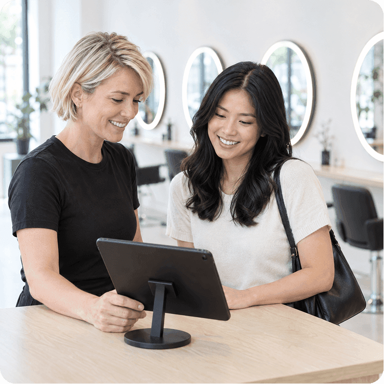 Salons and service teams